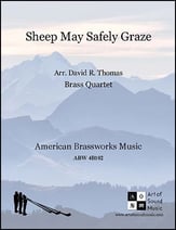 SHEEP MAY SAFELY GRAZE BRASS QUARTET P.O.D. cover